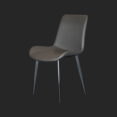 Slate Grey Modern Chair