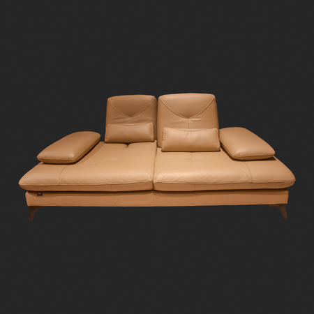 Italian Cowhide Leather Transformer Sofa