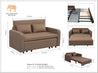 Redwind Sofa Bed Wheeled Extendable